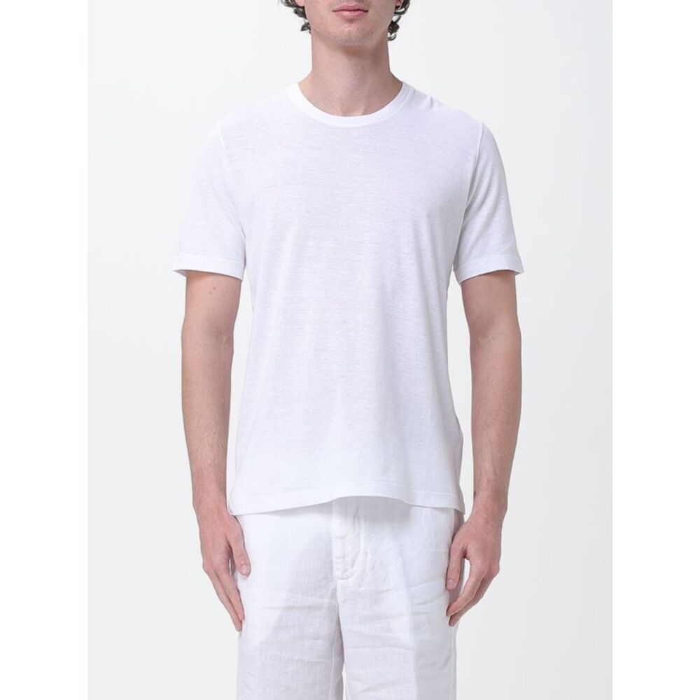 120% Lino Men 120% Lino Crew Neck T-Shirt